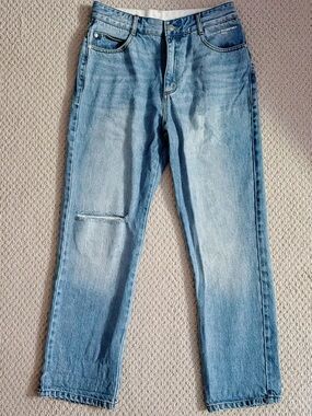 Stella McCartney Light Blue Straight-Leg Jeans